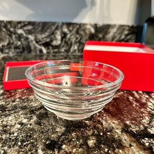 NEW IN BOX BACCARAT 4 1/2” LATITUDE EQUATOR BOWL - WOLF